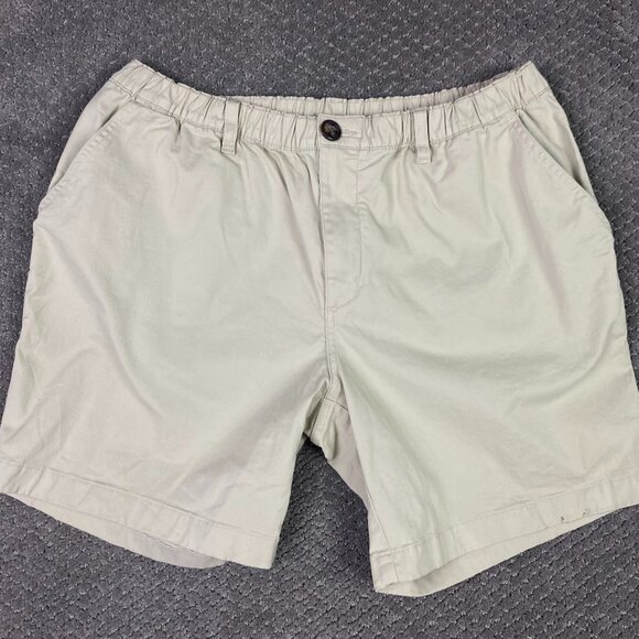 Chubbies Shorts Men's XXL Khaki Beige The Khakinators 7" Originals Stretch Twill - Picture 1 of 15